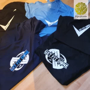 Significado - gepersonaliseerd drukwerk kleine oplage tshirts voor sport personal trainr